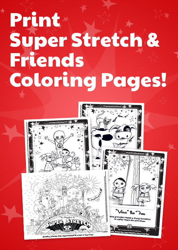 Print Super Stretch Pages to Color
